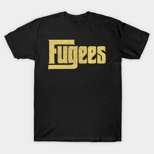 Fugees Old Retro Distressed Vintage 80's/90s Rap HipHop Logo T-Shirt